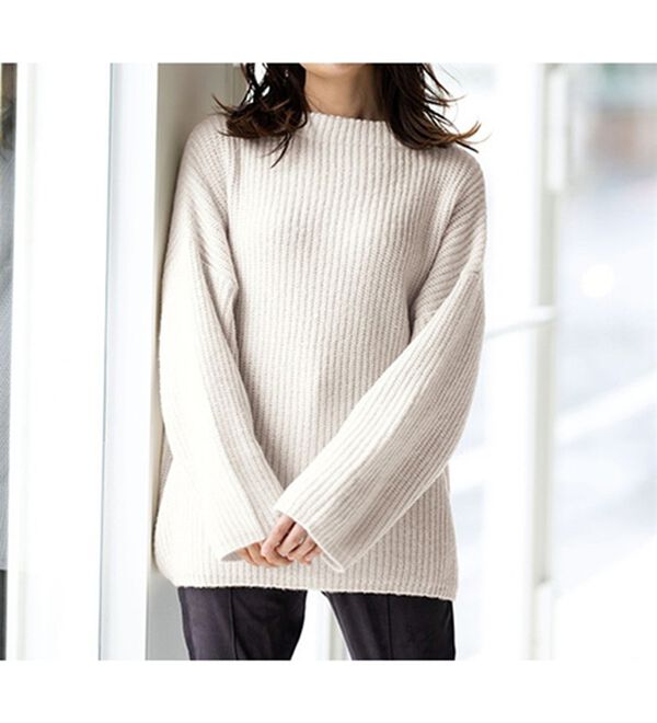 RANAN（ラナン）の「ふんわり！あぜ編ニットプルオーバー（ニット・セーター）」｜詳細画像