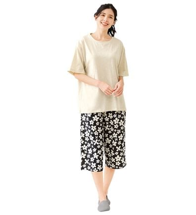 LAVIENNE（ラヴィエンヌ）の「ゆる涼カットソールームウェア（パジャマ・ルームウェア）」