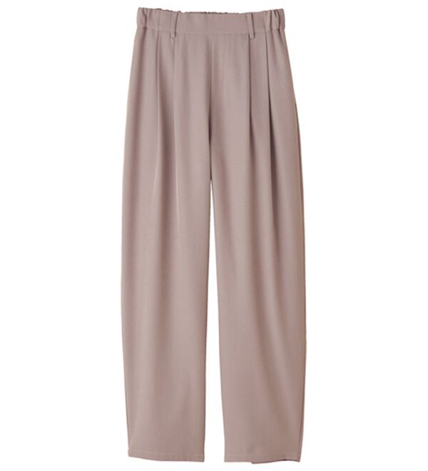 GeeRA（ジーラ）の「【再入荷】オンオフ着られる！カーブパンツ（フルレングスパンツ）」｜詳細画像