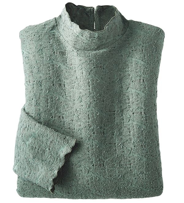 花柄ジャカード素材ハイネックプルオーバー - ベルーナ【公式】