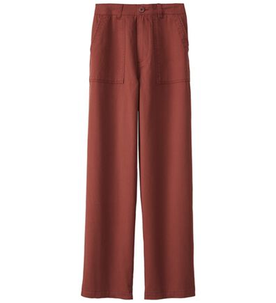 BELLUNA（ベルーナ）の「大人のきれいめベイカーチノパンツ（フルレングスパンツ）」