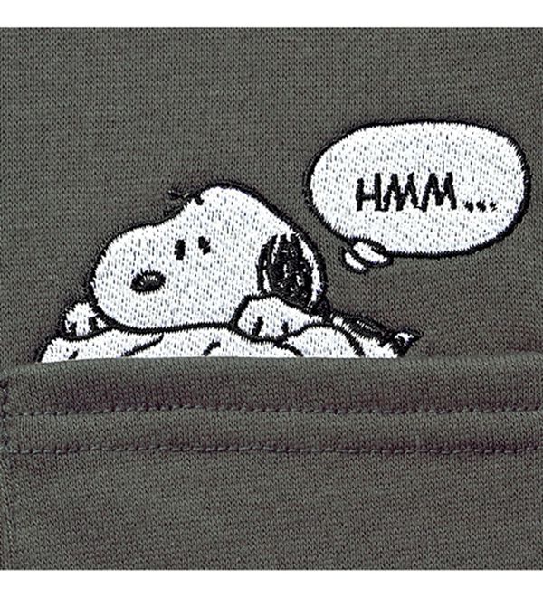 BELLUNA（ベルーナ）の「スヌーピーひょっこりデザイントレーナー（トレーナー・スウェット）」｜詳細画像