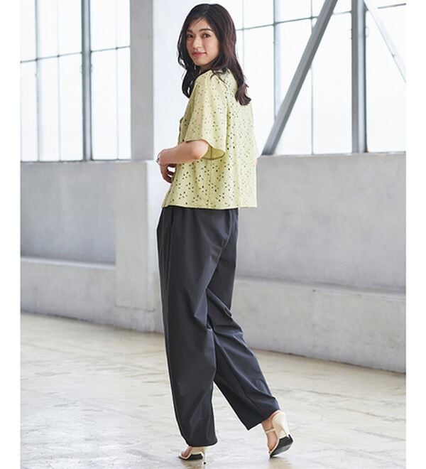 RANAN（ラナン）の「ひんやり！カーブパンツ（フルレングスパンツ）」｜詳細画像