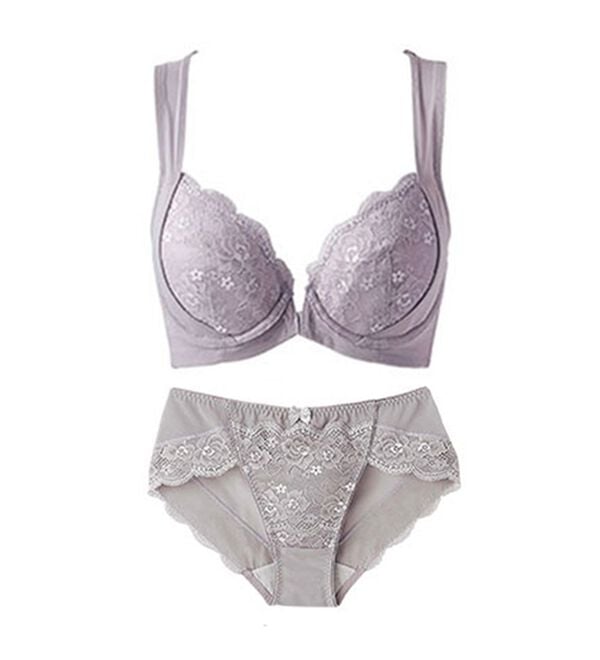 LAVIENNE（ラヴィエンヌ）の「スキッと美姿勢シリーズ　フロントホックブラ・ショーツ（別売）（ブラジャー）」｜詳細画像