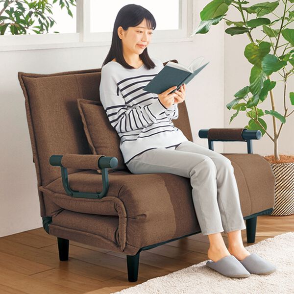 座って寝てくつろげる3WAYソファベッド2＜サイズが選べる・省