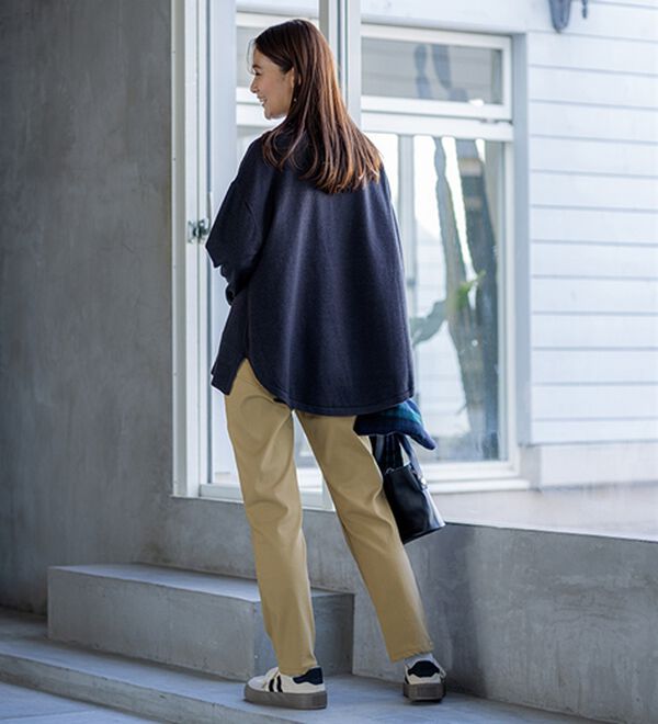 BELLUNA（ベルーナ）の「もちもちニットゆったり快適チュニック（チュニック）」｜詳細画像