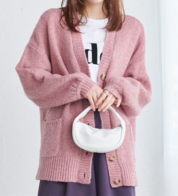 カラーオーバーカーディガン - ベルーナ【公式】