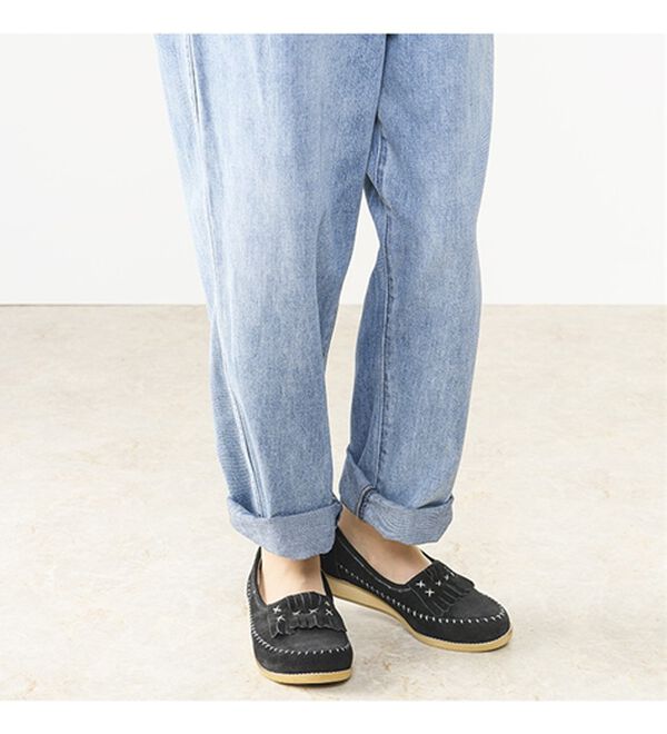 ルフラン（ルフラン）の「外反母趾対応＜メディフィット＞５Ｅあったかボアモカシンシューズ（パンプス）」｜詳細画像