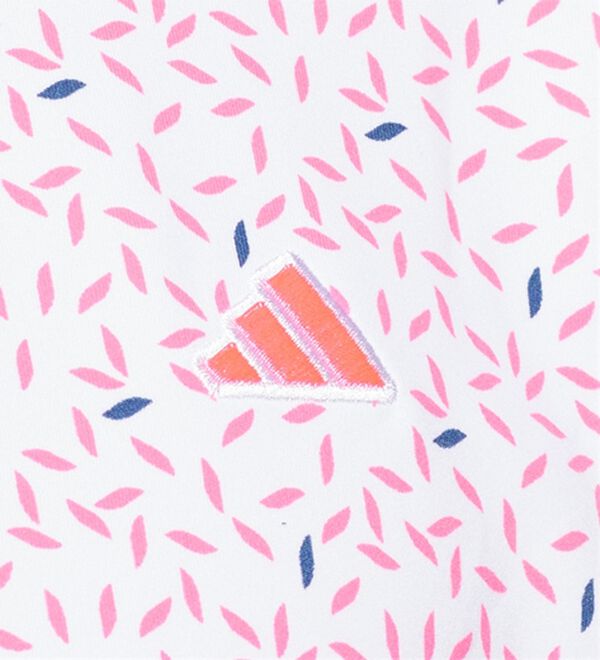「＜ａｄｉｄａｓ＞ゴルフ　リーフモチーフ半袖シャツ（メンズシャツ）」｜詳細画像
