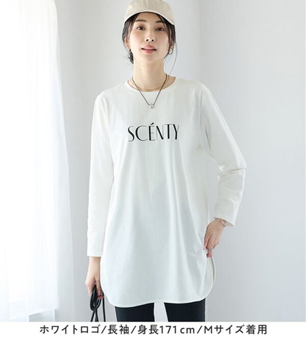 Viola e Viola（ヴィオラ エ ヴィオラ）の「ひんやり＆さらり綿混チュニックＴシャツ（チュニック）」｜詳細画像
