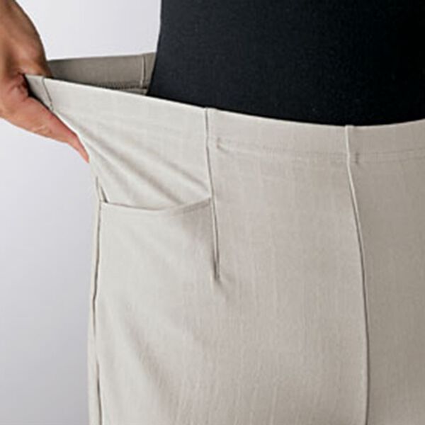 BELLUNA（ベルーナ）の「ハイテンションジャカード素材美脚パンツ（フルレングスパンツ）」｜詳細画像