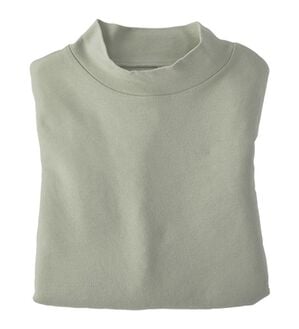 BELLUNA（ベルーナ）の「【選べる衿】肌に優しい綿１００％暖か発熱素材プルオーバー＜ベルホット　コットン＞（カットソー）」｜ミント