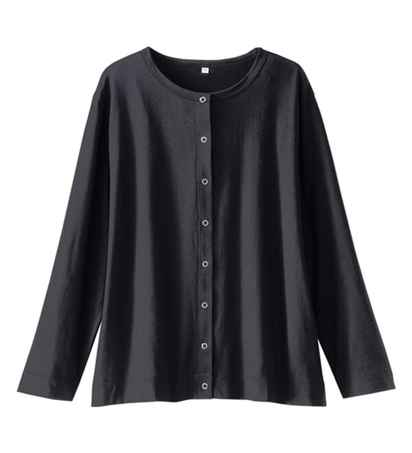 BELLUNA（ベルーナ）の「【接触冷感】ヒンヤリＵＶ対策クルーネックカーディガン（その他カーディガン）」｜詳細画像