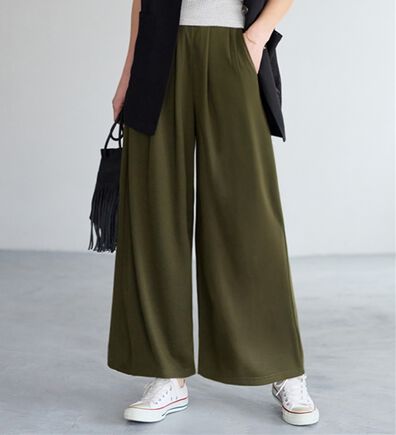 Viola e Viola（ヴィオラ エ ヴィオラ）の「楽ちんきれい美脚ワイドパンツ（ワイドパンツ・ガウチョ）」