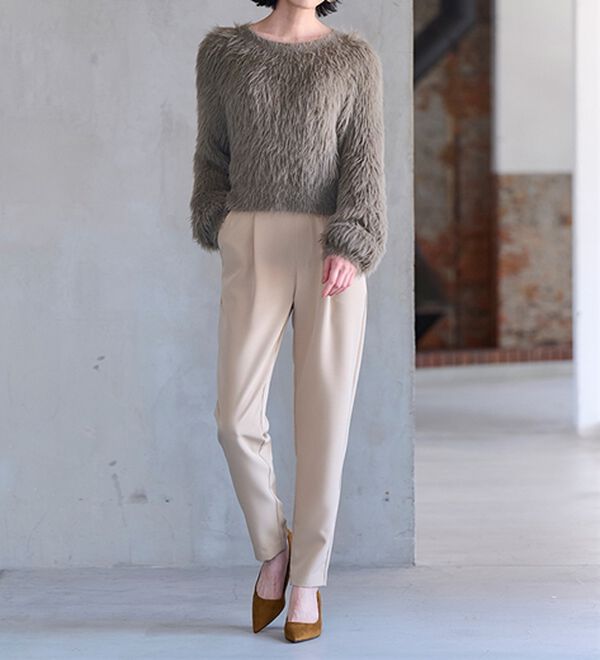 RANAN（ラナン）の「ロングフェザーシャギーニット（ニット・セーター）」｜詳細画像