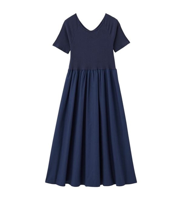 GeeRA（ジーラ）の「前後２ＷＡＹドッキングワンピース（カットソーワンピース）」｜詳細画像