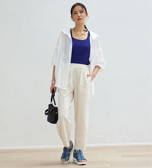 BELLUNA（ベルーナ）の「サッと履けるエアソールスニーカーサンダル（サンダル・ミュール）」｜詳細画像