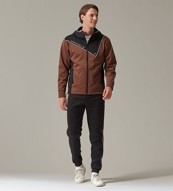 「＜クロコダイル＞防風ストレッチアクティブスーツ（メンズスポーツウェア（ボトム））」｜詳細画像