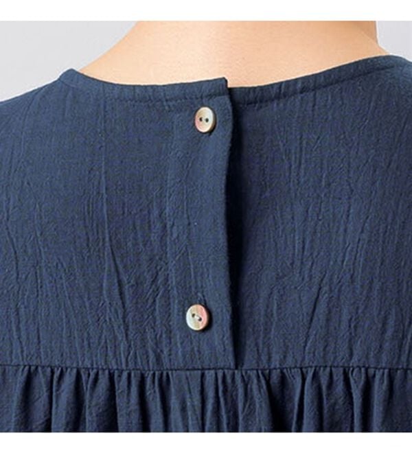 ルフラン（ルフラン）の「軽～い。綿１００％ワンピース（その他ワンピース）」｜詳細画像