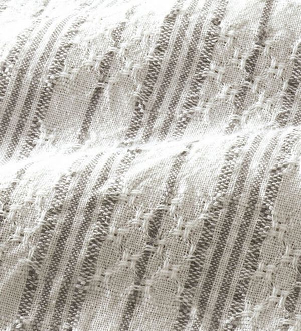 「＜デコイ＞大人の涼感ドビー柄シャツアウター（メンズシャツ）」｜詳細画像