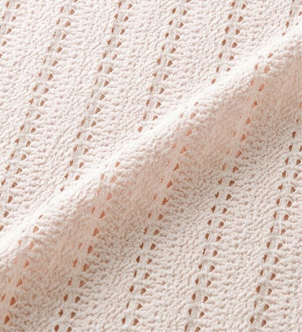 RANAN（ラナン）の「透かし柄メロー配色Ｔシャツ（カットソー）」｜詳細画像