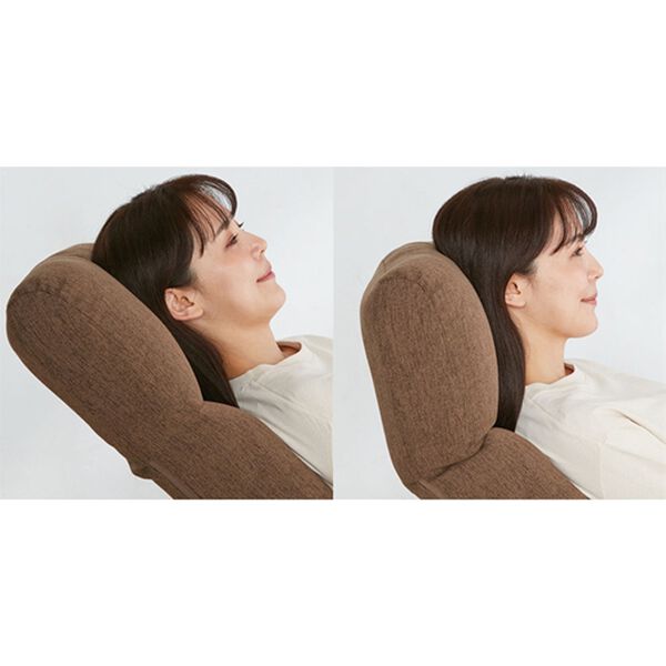 「脚までくつろぐ高さが調整できるレバー式高座椅子（椅子・チェア・スツール）」｜詳細画像