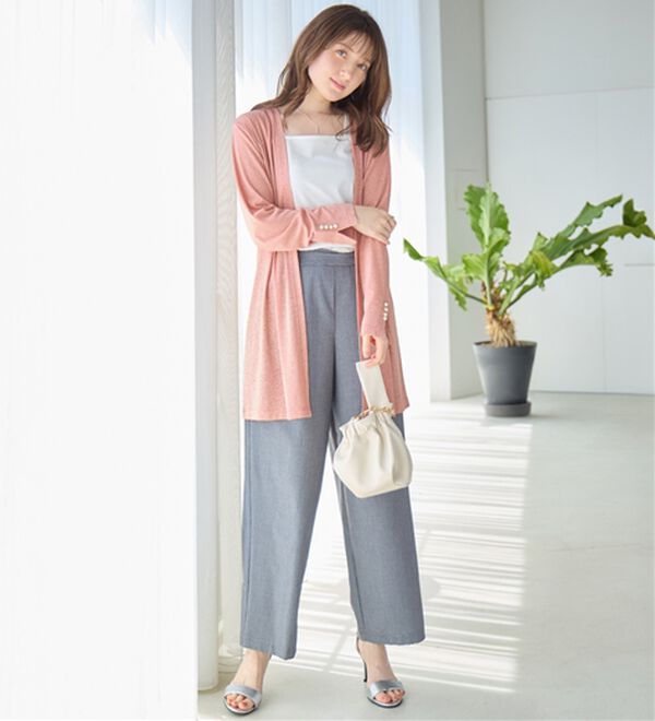 alotta（アロッタ）の「さらっと軽い！シアートッパーカーディガン（その他カーディガン）」｜詳細画像