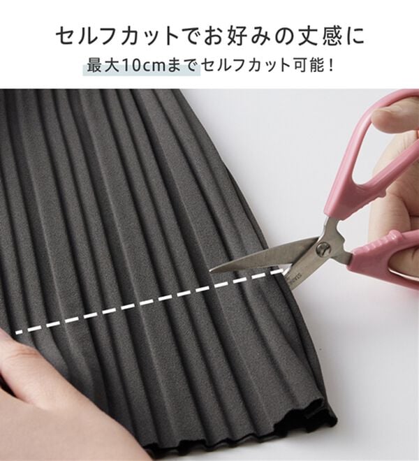 GeeRA（ジーラ）の「【細見え/丈調整ＯＫ】虜になるプリーツパンツ（フルレングスパンツ）」｜詳細画像