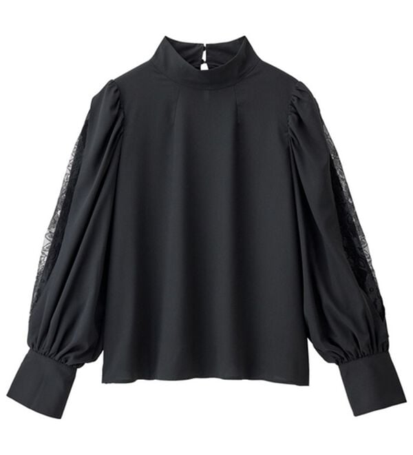 RANAN（ラナン）の「袖スリットレースブラウス（ブラウス）」｜詳細画像