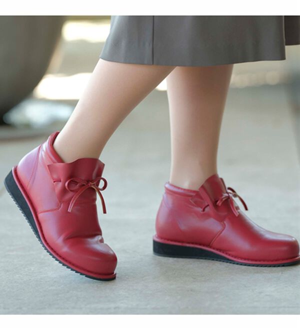 BELLUNA（ベルーナ）の「ゆったり５Ｅ柔らかレザーライクシューズ（フラットシューズ）」｜詳細画像