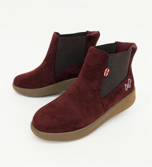 BELLUNA（ベルーナ）の「＜バルモラル＞サッと履けるブーツ（ブーツ）」｜ワイン