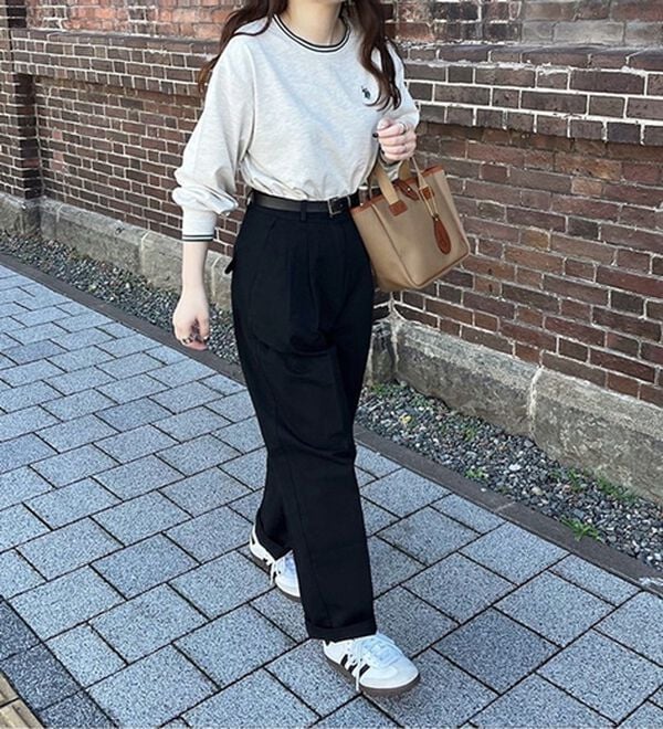 GeeRA（ジーラ）の「【Ｕ．Ｓ．　ＰＯＬＯ　ＡＳＳＮ．】配色ラインロンＴ（カットソー）」｜詳細画像