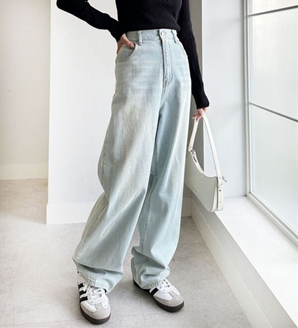 GeeRA（ジーラ）の「美脚魅せカーブデニム（フルレングスパンツ）」｜詳細画像