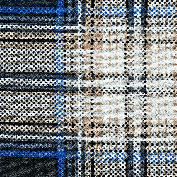 BELLUNA（ベルーナ）の「異素材使いチェック柄チュニック（チュニック）」｜詳細画像