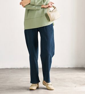 BELLUNA（ベルーナ）の「バルーンシルエットデニムパンツ（ワイドパンツ・ガウチョ）」｜詳細画像