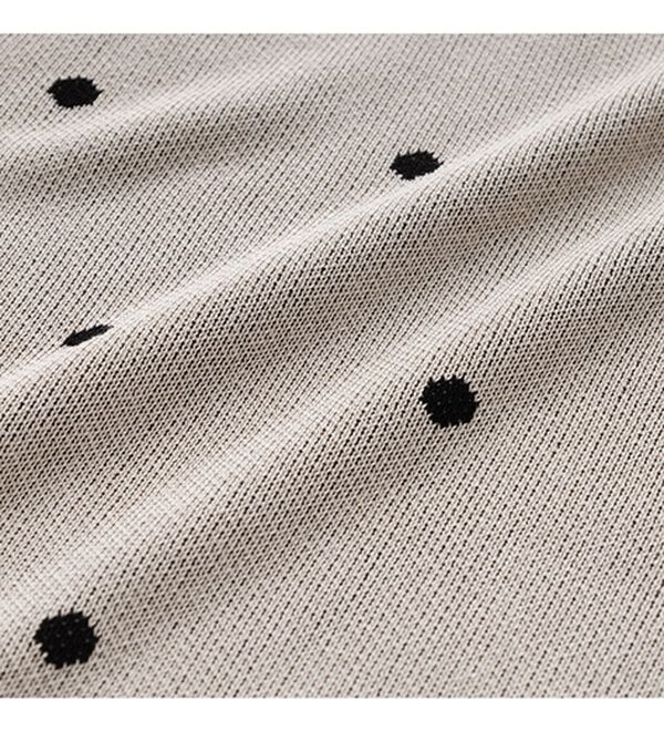 GeeRA（ジーラ）の「ドット柄ジャガードトップス（ニット・セーター）」｜詳細画像