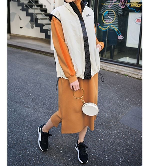 RANAN（ラナン）の「＜ｐｕｍａ＞コアヘリテイジ　リバーシブルパデッドベスト（ブルゾン）」｜詳細画像