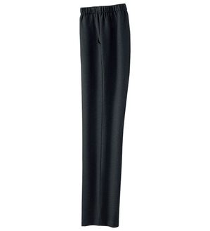 BELLUNA（ベルーナ）の「日本製サイズ満載ふわふわ綿入りパンツ（フルレングスパンツ）」｜黒