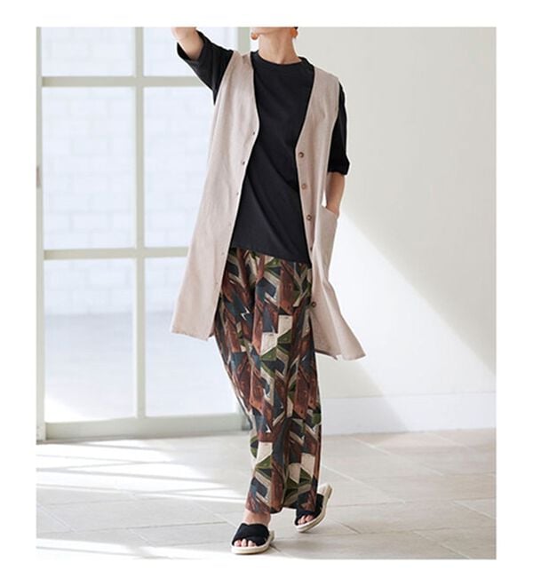 BELLUNA（ベルーナ）の「綿１００％抗菌防臭汗ジミ対策プルオーバー（カットソー）」｜詳細画像