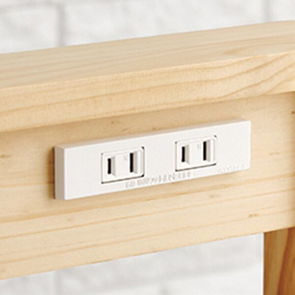 「工具不要！ネジなしすのこベッド（ベッド）」｜詳細画像