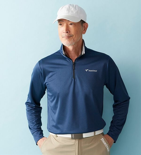 「【３色組】＜ツアーステージ＞シャドーボーダーポロシャツ（メンズポロシャツ）」｜詳細画像