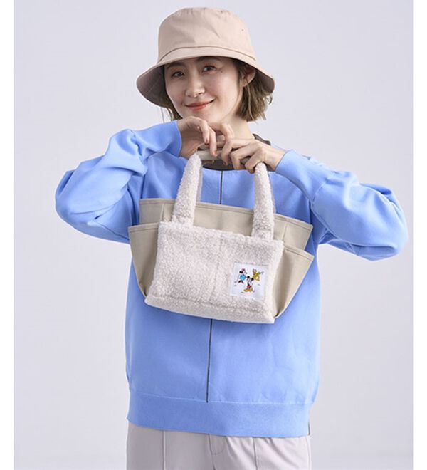 BELLUNA（ベルーナ）の「配色ラインニットプルオーバー（ニット・セーター）」｜詳細画像