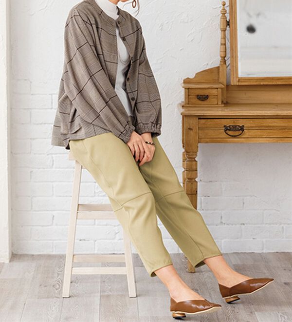 ルフラン（ルフラン）の「ふんわりシャツジャケットコーデセット（その他ジャケット）」｜ベージュ系