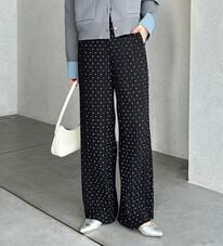 GeeRA（ジーラ）の「【スッキリ細見え】イージー美脚パンツ（フルレングスパンツ）」