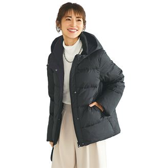BELLUNA（ベルーナ）の「【Ｆｕｗａｉｒ】ショートダウンコート（ダウンコート・ジャケット・ベスト）」｜ブラック