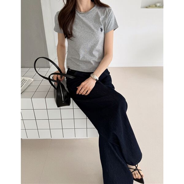 GeeRA（ジーラ）の「【ＵＳ．ＰＯＬＯ．ＡＳＳＮ】汗染み防止ミニＴシャツ（Tシャツ）」｜詳細画像