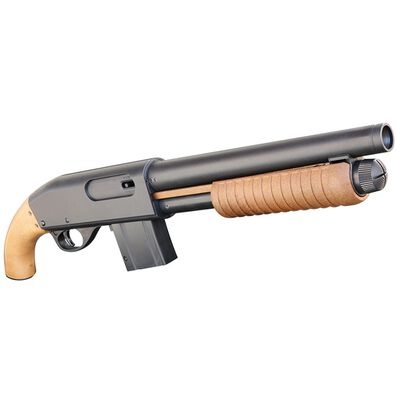 「木目調エアーショットガン（おもちゃ・ぬいぐるみ）」