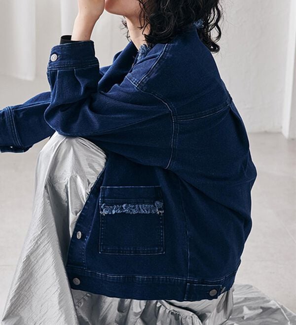 RANAN（ラナン）の「デニムジャケット（ブルゾン）」｜詳細画像