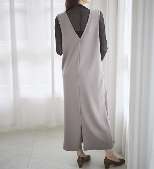 RANAN（ラナン）の「【選べる2丈】細見えが叶うジャンパースカート（ジャンパースカート）」｜詳細画像