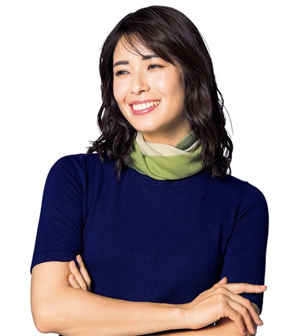 ルフラン（ルフラン）の「【３色組】洗える！リネン入スヌード（ストール・スカーフ・マフラー）」｜詳細画像